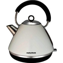 Morphy Richards 102005 Accents Traditional Kettle in White